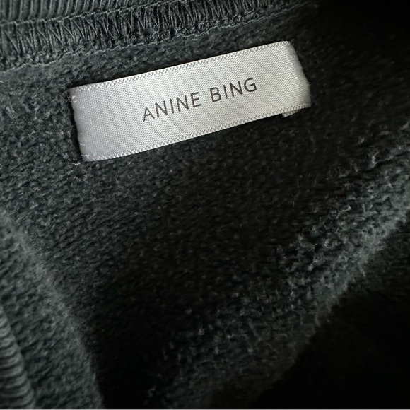 Anine Bing Black Tiger Graphic Sweatshirt - Picture 8 of 9